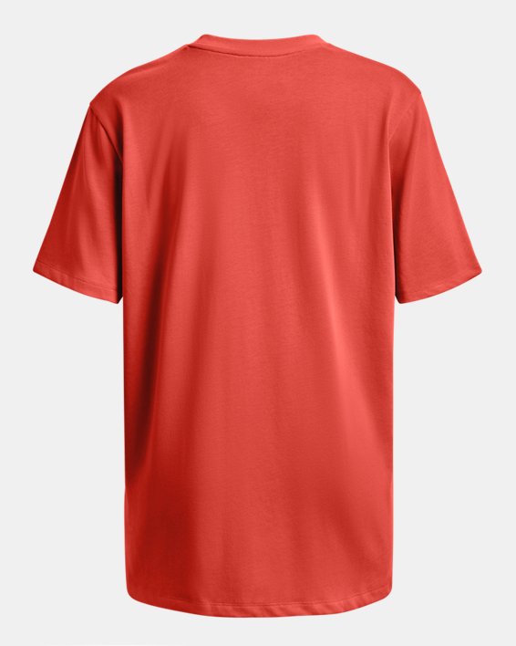 Women's Project Rock Heavyweight Campus T-Shirt, Orange, pdpMainDesktop image number 5